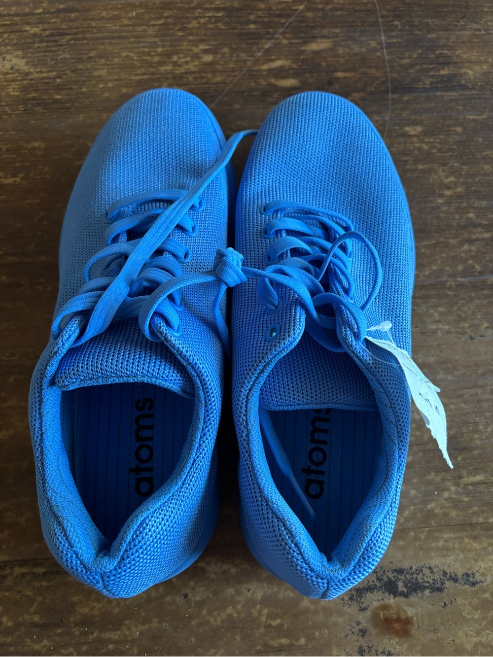 Allbirds Atoms Knit Sneakers in Bright Blue Men/women new with tags! M6/W71/2